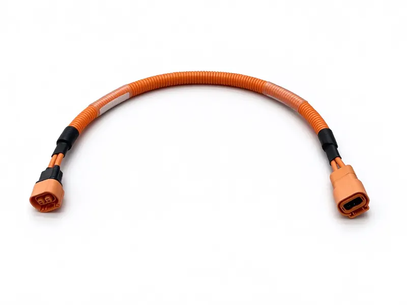 High-voltage wiring harness